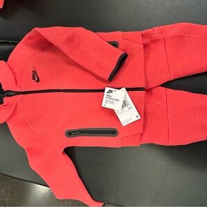 Nike Kids Red Sweatpants & Joggers Set